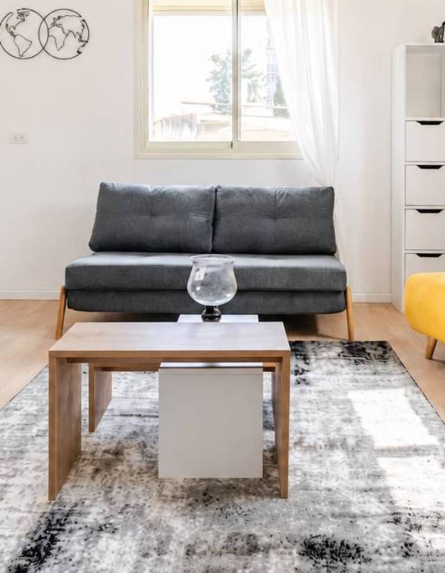 sofa by the window, Marsaskala Coast Residence, Malta